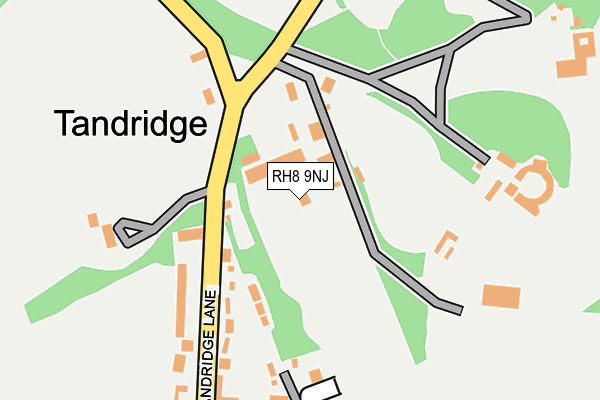 RH8 9NJ map - OS OpenMap – Local (Ordnance Survey)