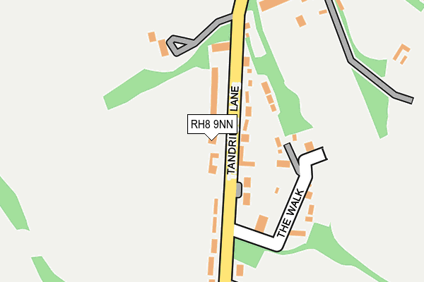 RH8 9NN map - OS OpenMap – Local (Ordnance Survey)