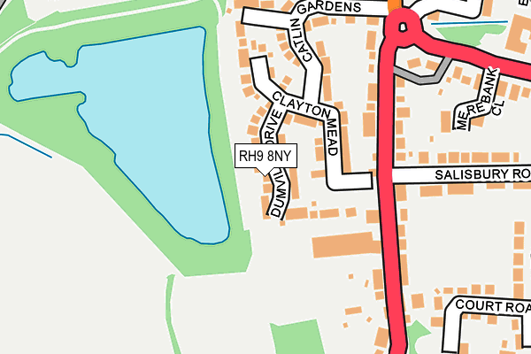 Map of S & S HANBURY PROPERTIES LIMITED at local scale