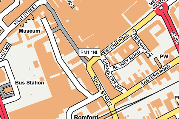 Map of BASS KENT IMAGING LTD at local scale