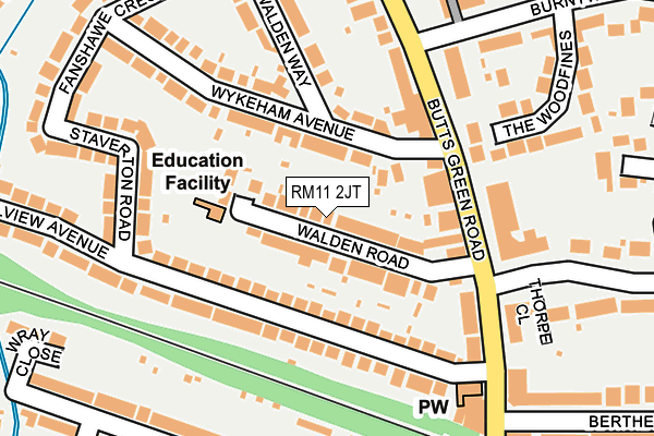 Map of DNT CONSTRUCTION LTD at local scale