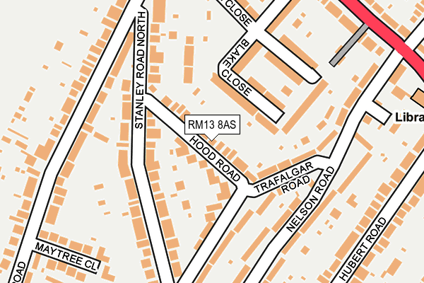 Map of EMMAY INCORPORATIONS LTD at local scale