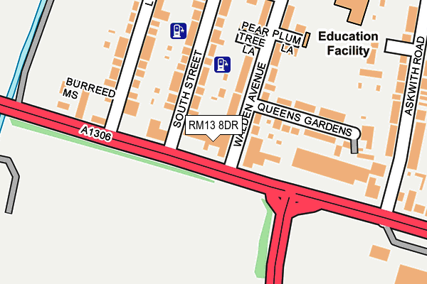 Map of EVEREST AUTO LIMITED at local scale