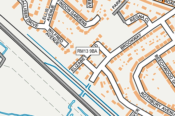 Map of KEVIN DALEN LIMITED at local scale