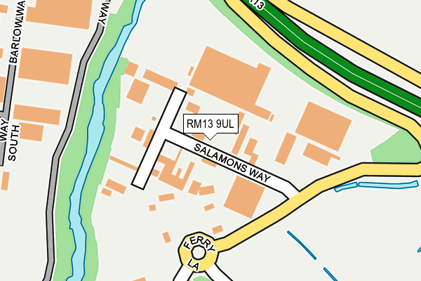 Map of DAMARC UK LIMITED at local scale