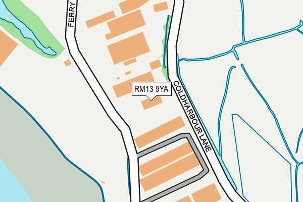 Map of R.D.S. CARTONS LIMITED at local scale