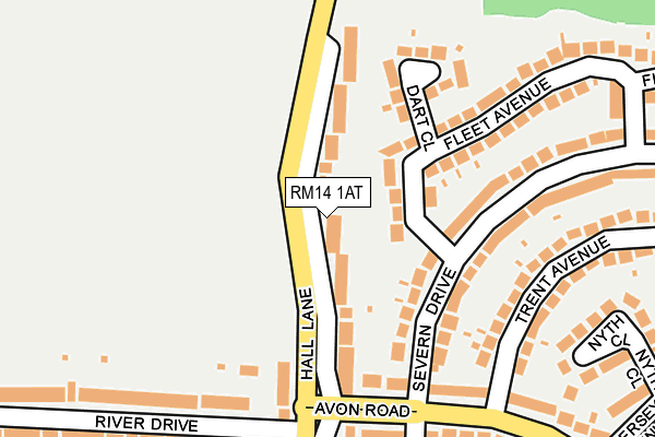 Map of ALCAN CONSTRUCTION LTD at local scale
