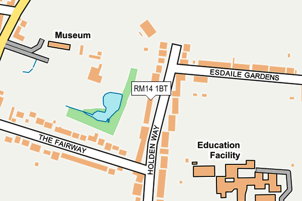 Map of MACESONS LTD at local scale