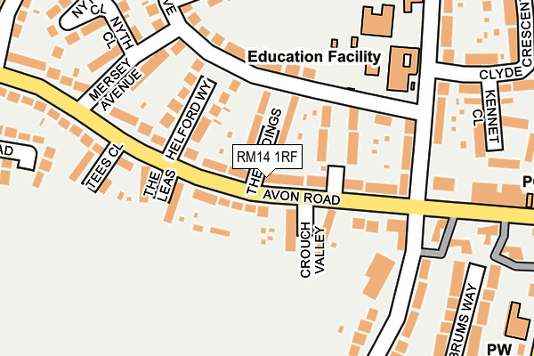 Map of QUEST MEDIA LIMITED at local scale