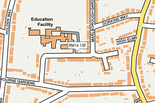 Map of LOFTY HOUSES LIMITED at local scale