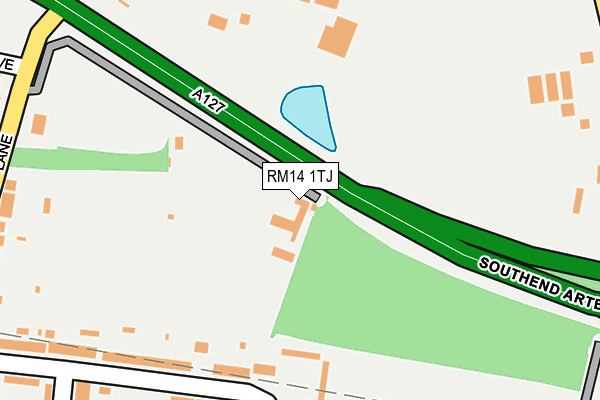 Map of CRANHAM LEISURE LLP at local scale