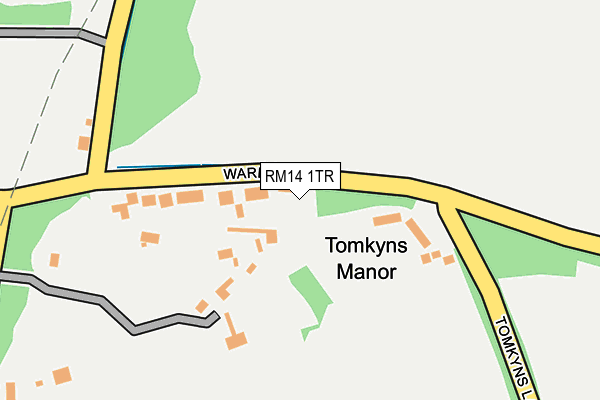 Map of BATTH INVESTMENT ESSEX LTD at local scale