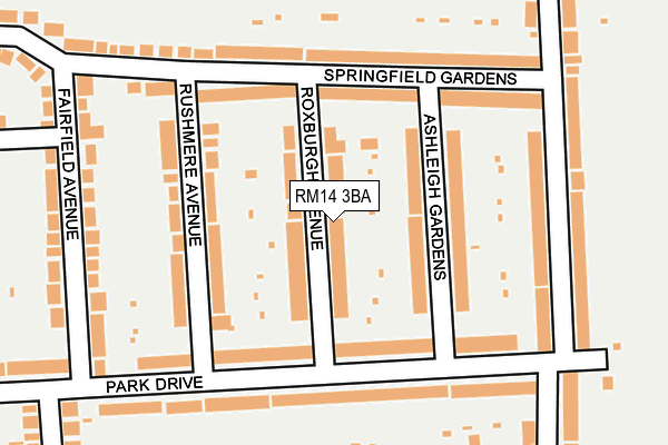 Map of J D RAFFERTY LTD at local scale