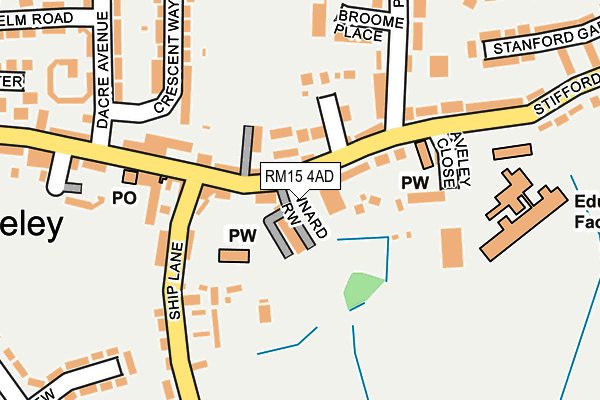 Map of ALCO 2014 LTD at local scale