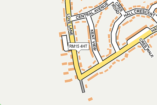 Map of CATS GARAGE LTD at local scale
