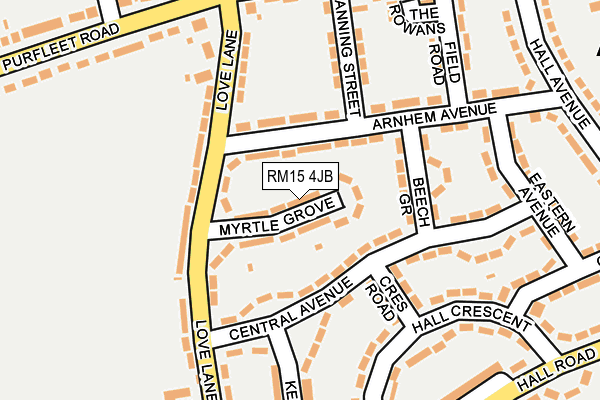 Map of KLIC ELECTRICAL LTD at local scale