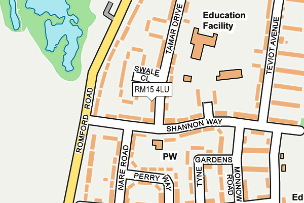 Map of FSKCONTRACTORS LTD at local scale