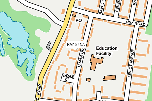 Map of DEEP FACADES LTD at local scale