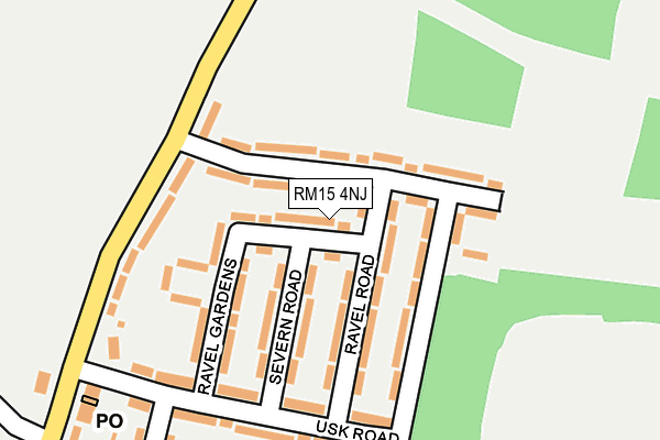 Map of JCS POSTER SITE CONSTRUCTION LTD at local scale