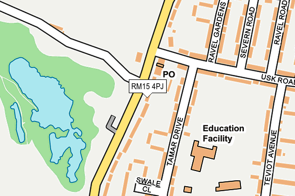 Map of OSSOLAR LTD at local scale