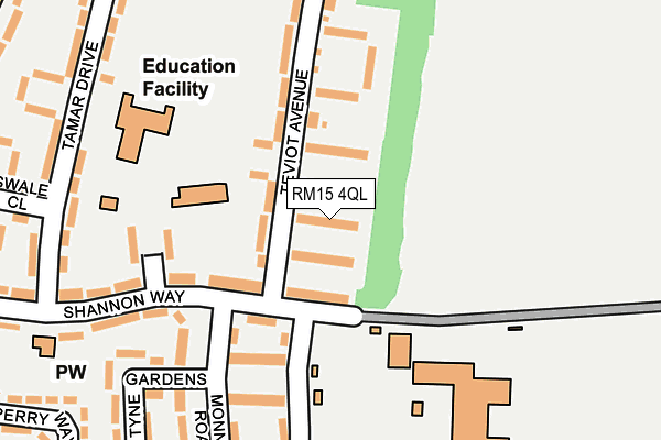 Map of GETFITFAST LIMITED at local scale