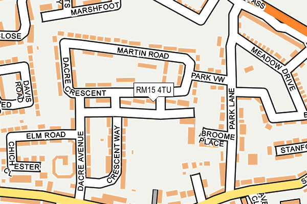 Map of BAXTOM DELIVERY LTD at local scale