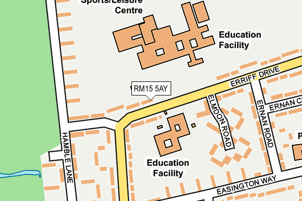 Map of BLUE LIGHT FACADES LTD at local scale