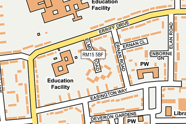 Map of DELTASMART LIMITED at local scale