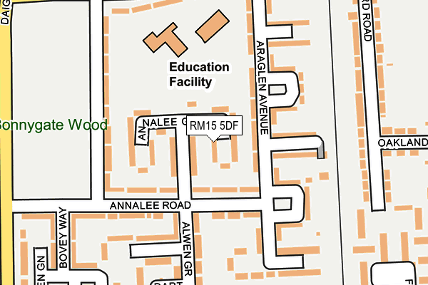 Map of ELLE'S SERVICES LTD at local scale