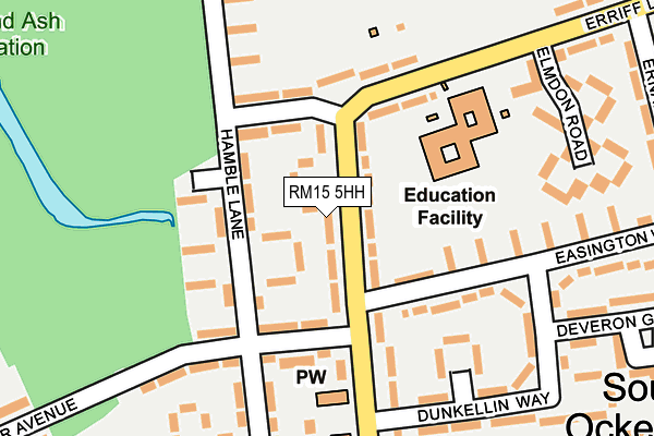 Map of GIFE LTD at local scale