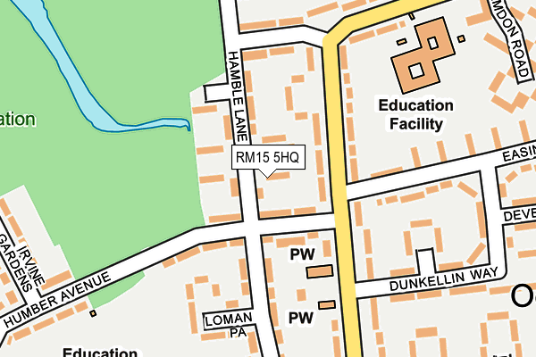 Map of ESTERI LTD at local scale