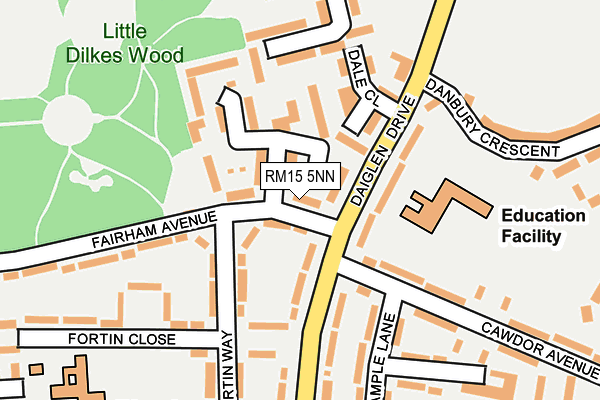 Map of FAYE'S APOTHECARY LTD at local scale
