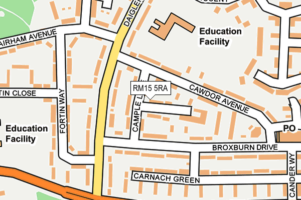 Map of TSBUILDINGWORKS LIMITED at local scale