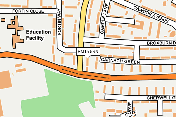 Map of TFB HAULAGE LIMITED at local scale