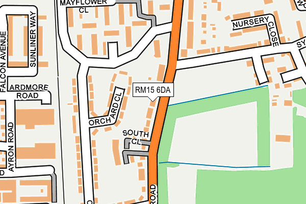 Map of ALYTUS LTD at local scale