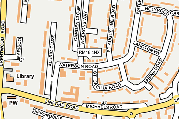 Map of J.C. BRICKWORK SERVICES LIMITED at local scale