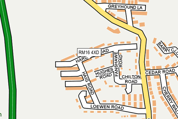 Map of D.H.G BOOKKEEPING LTD at local scale
