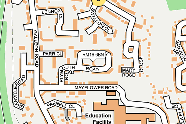 Map of NETID LTD at local scale