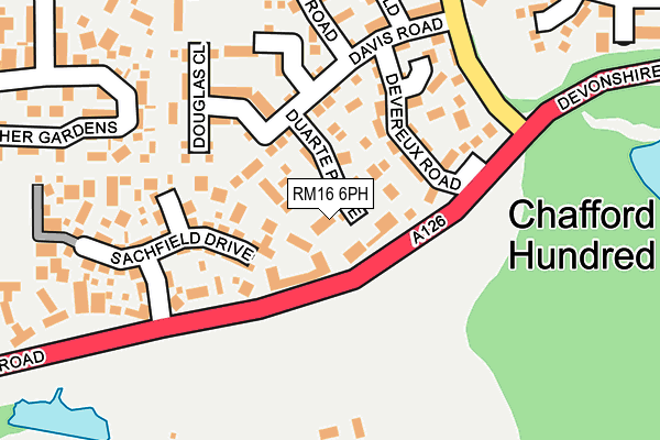 Map of CLICKBENEFIT LTD at local scale