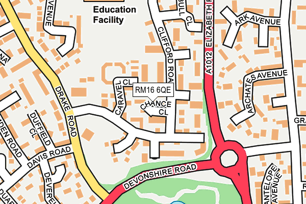 Map of ROSTE HEALTH CARE LTD at local scale