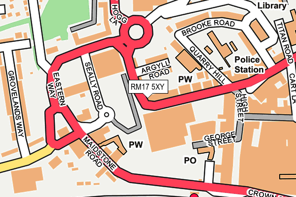 Map of ALEXANDER MEWS LIMITED at local scale