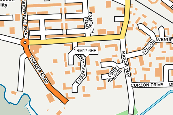Map of AKOSIO LTD at local scale