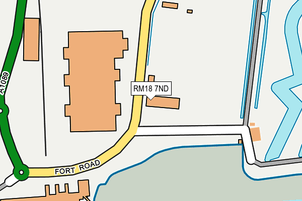 Map of READY FREIGHT LTD at local scale