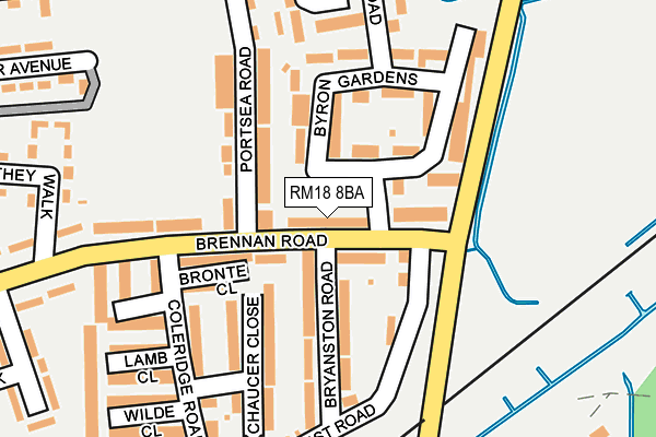 Map of HAIRBYGIULIA LTD at local scale