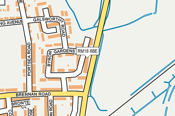 Map of BAINAZS LTD at local scale