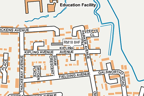 Map of DANTO TRANS LTD at local scale