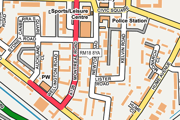 Map of NEWTON SUPPORT SERVICES LIMITED at local scale