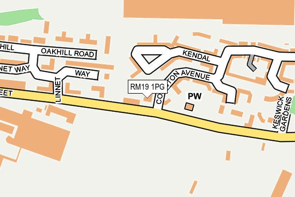 Map of LIFEKIA LTD at local scale