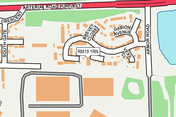 Map of REMA CARE LTD at local scale