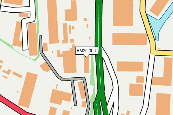 Map of CORFE STONE LIMITED at local scale